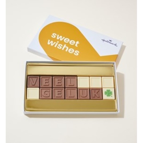 Chocolate telegram Good Luck